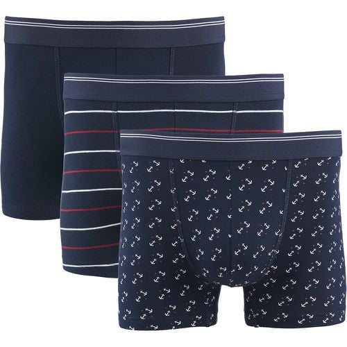 Pack of 3 hipsters, 2 printed and 1 plain - LA REDOUTE COLLECTIONS - Modalova