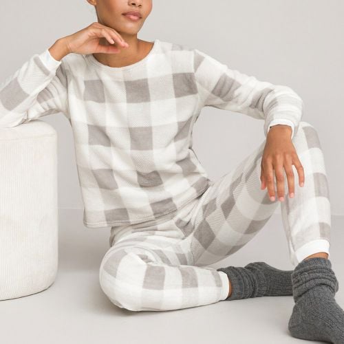 Checked Fleece Pyjamas - SO'HOME - Modalova