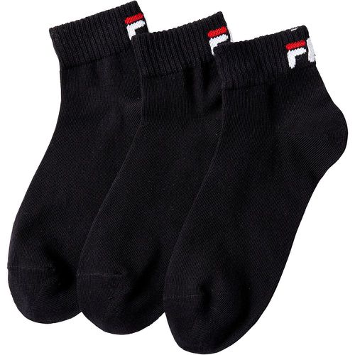 Pack of 3 Pairs of Trainer Socks in Cotton Mix - Fila - Modalova