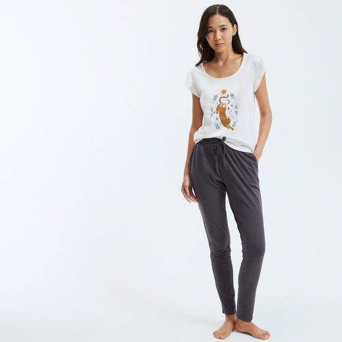 Panther Print Cotton Pyjamas - SO'HOME - Modalova