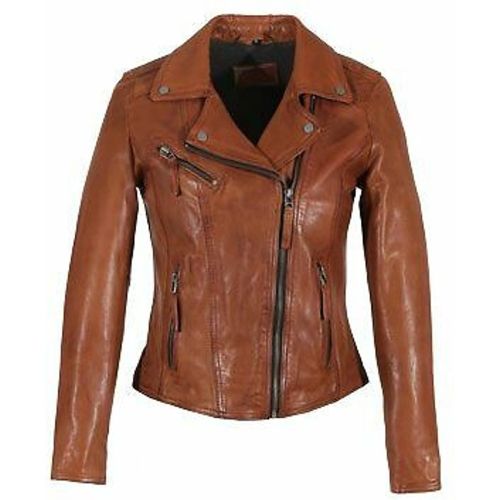 Clips Leather Biker Jacket - OAKWOOD - Modalova