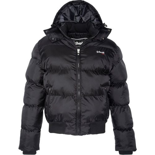 Short Mid-Season Padded Jacket with Hood - Schott - Modalova