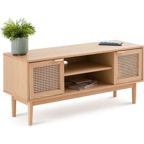 Loris Ash and Cane 2-Door TV Unit - SO'HOME - Modalova