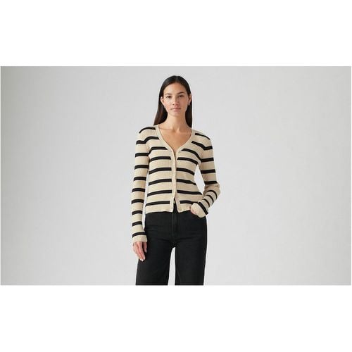 Tulip V-Neck Cardigan in Fine Cotton Knit - Levi's - Modalova