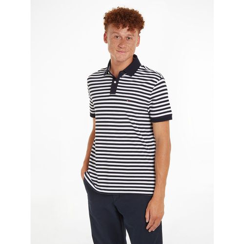 Stretch Cotton Pique Polo Shirt - Tommy Hilfiger - Modalova