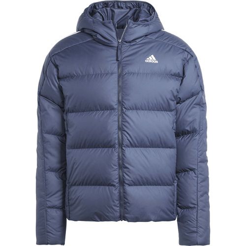 Essentials Mid-Weight Padded Jacket with Logo Print and Hood - adidas performance - Modalova