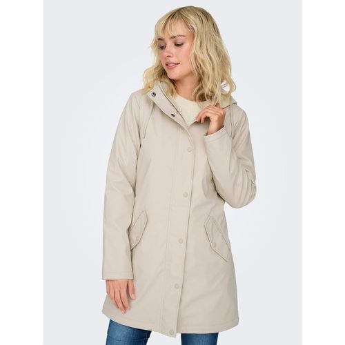 Hooded Mid-Length Raincoat - Only - Modalova