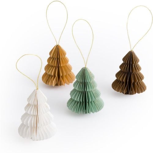 Set of 4 Caspar Folding Paper Tree Decorations - LA REDOUTE INTERIEURS - Modalova