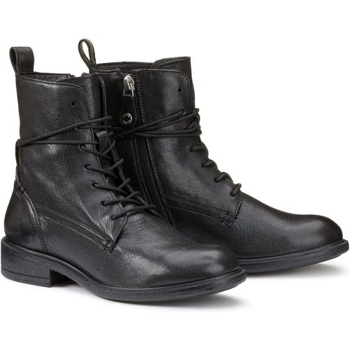 Catria Lace-Up Boots in Breathable Leather - Geox - Modalova