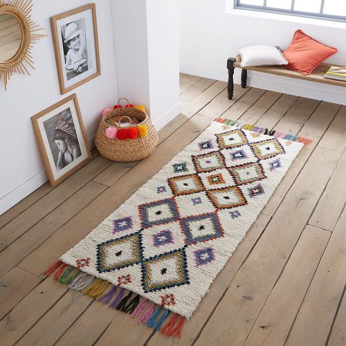 Ourika Berber-Style Colourful Wool Runner - LA REDOUTE INTERIEURS - Modalova