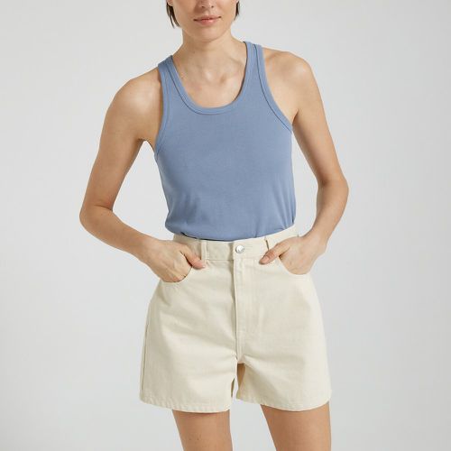 Iconic Cotton Vest Top with Crew Neck - PETIT BATEAU - Modalova