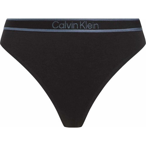 Tonal Logo Thong in Cotton Mix - Calvin Klein Underwear - Modalova