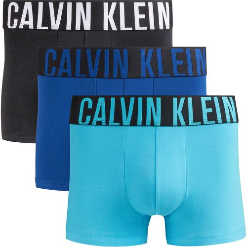 Pack of 3 Hipsters in Plain Cotton - Calvin Klein Underwear - Modalova