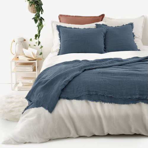 Linange 100% Washed Linen Bedspread - LA REDOUTE INTERIEURS - Modalova