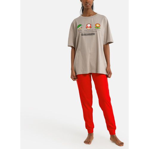 Cotton Short Sleeve Pyjamas - Super Mario - Modalova