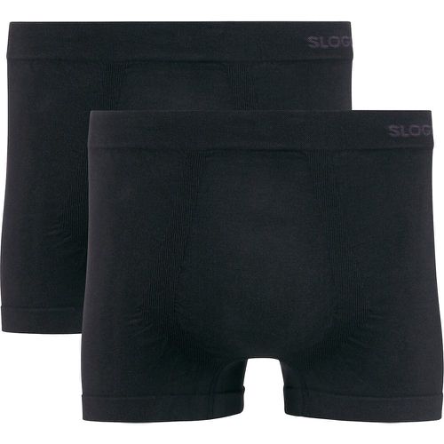 Pack of 2 Plain Hipsters in Cotton Mix - Sloggi - Modalova