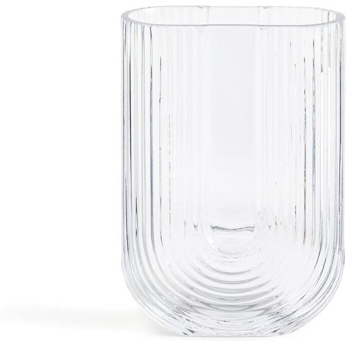 Glasbo H23.5cm Textured Glass Vase - LA REDOUTE INTERIEURS - Modalova