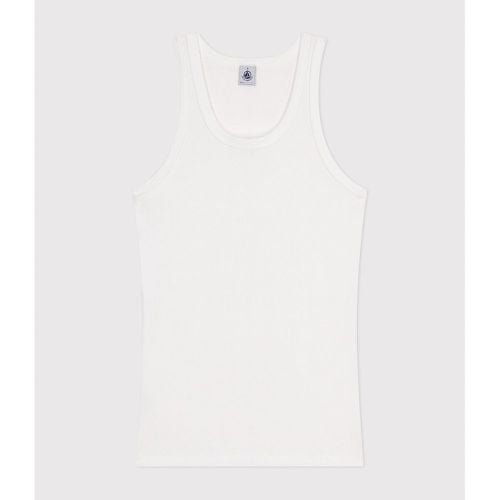 Organic Cotton Vest Top with Crew Neck - PETIT BATEAU - Modalova