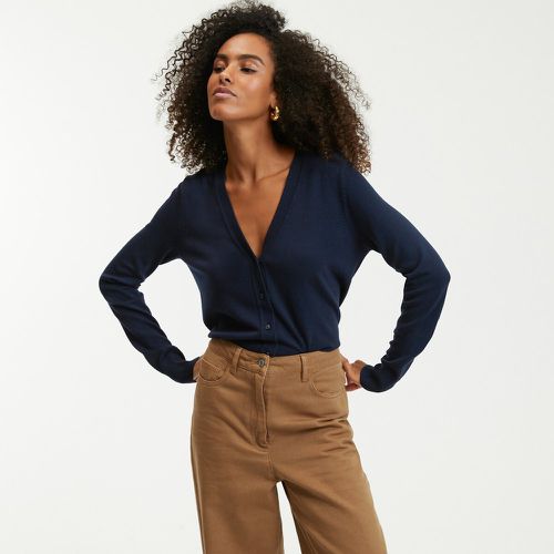 V-Neck Cardigan - LA REDOUTE COLLECTIONS - Modalova