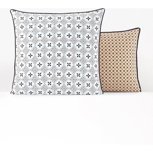 Teyben Tiled Print 100% Cotton Pillowcase - LA REDOUTE INTERIEURS - Modalova