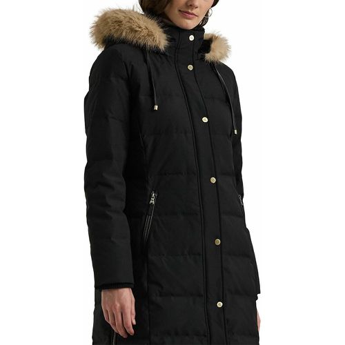 Mid-Length Padded Jacket with Hood - Lauren Ralph Lauren - Modalova