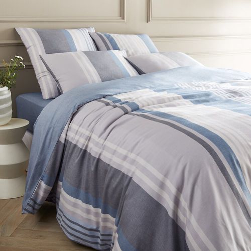 Acoledor Striped 100% Organic Cotton Percale 200 Thread Count Duvet Cover - AM.PM - Modalova