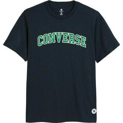 Large Logo Print T-Shirt in Cotton with Short Sleeves - Converse - Modalova