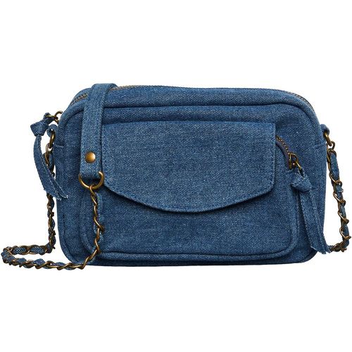 Odette Denim Crossbody Bag - Pieces - Modalova