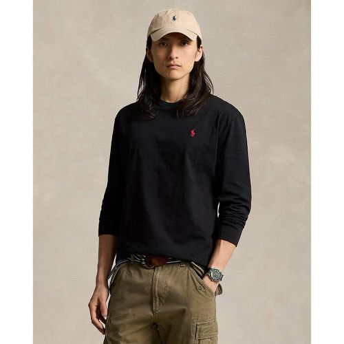 Cotton Regular Fit T-Shirt with Long Sleeves - Polo Ralph Lauren - Modalova