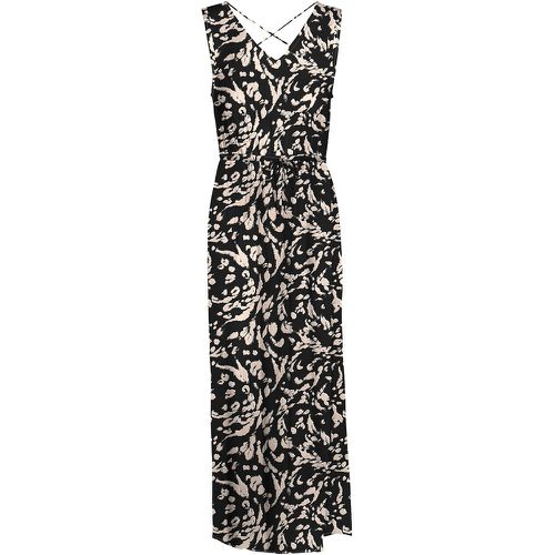 Printed Maxi Dress with Tie-Waist - Vero Moda - Modalova