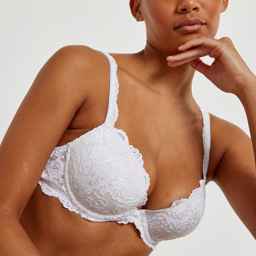 Anthea Push-Up Bra in Lace - LA REDOUTE COLLECTIONS - Modalova