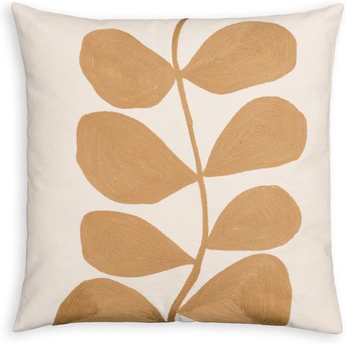 Folhas Embroidered 100% Cotton Cushion Cover - AM.PM - Modalova