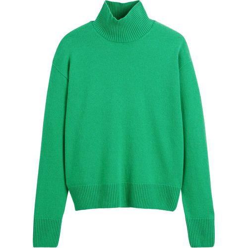 Wool/Cashmere Jumper with Funnel Neck, Made in France - LA REDOUTE COLLECTIONS - Modalova