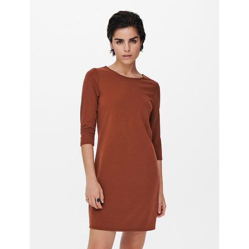 Shift Dress with 3/4 Length Sleeves - Only - Modalova