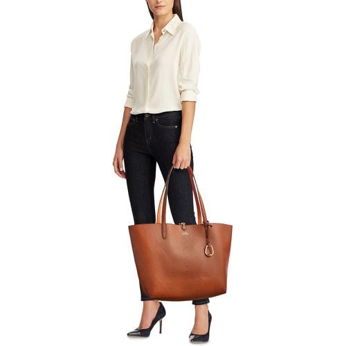 Reversible Long Handle Tote Bag - Lauren Ralph Lauren - Modalova