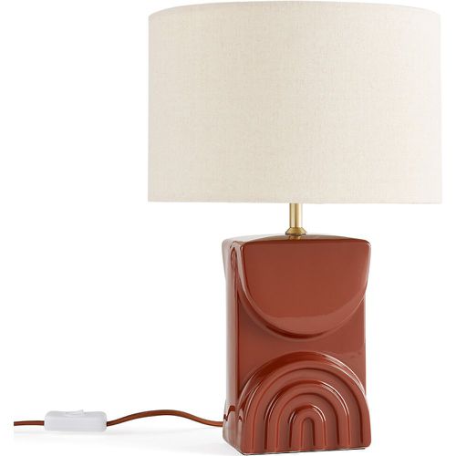 Topia Ceramic & Linen Table Lamp - LA REDOUTE INTERIEURS - Modalova