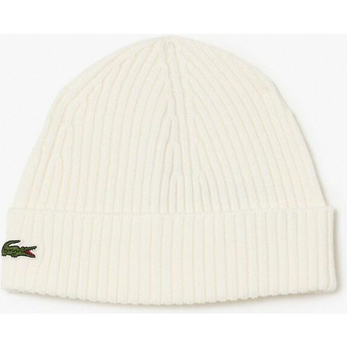 Embroidered Logo Wool Beanie - Lacoste - Modalova