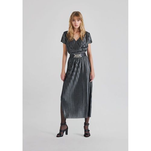 Pleated Maxi Dress with Short Sleeves - IKKS - Modalova