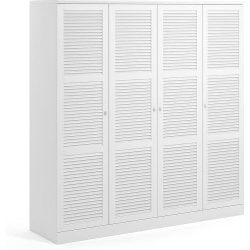 Mayor 4-Door Solid Pine Wardrobe - SO'HOME - Modalova