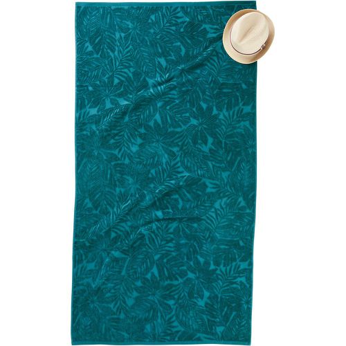 Ficus 100% Cotton Velour Beach Towel - LA REDOUTE INTERIEURS - Modalova