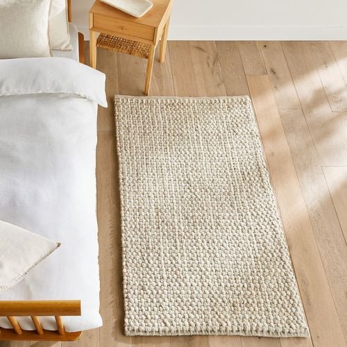 Nisha Handwoven Thick 100% Wool Bedside Rug - AM.PM - Modalova