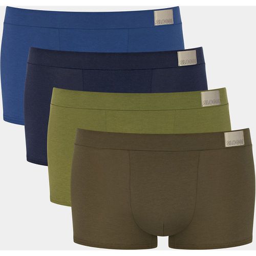 Pack of 4 Go Natural Hipsters in Cotton - Sloggi - Modalova