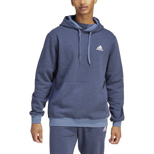 Small Embroidered Logo Hoodie in Cotton Mix - ADIDAS SPORTSWEAR - Modalova