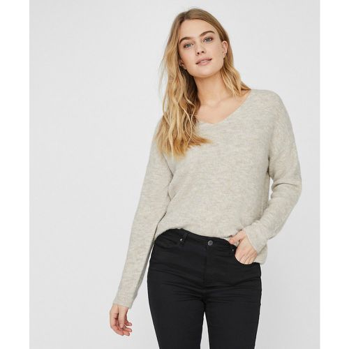 Textured Knit Jumper with V-Neck - Vero Moda - Modalova