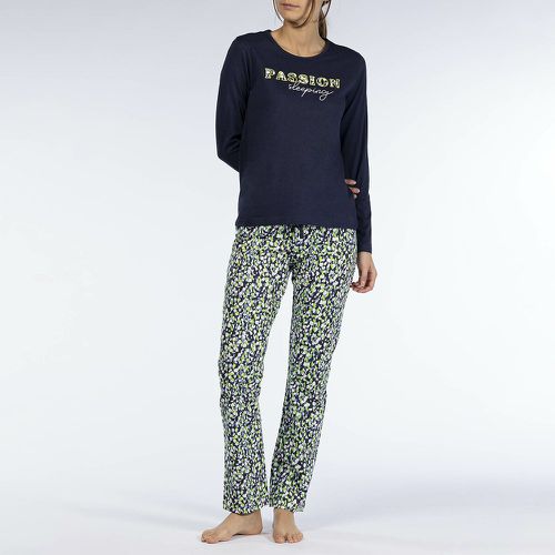 Cotton Long Sleeve Pyjamas - MELISSA BROWN - Modalova