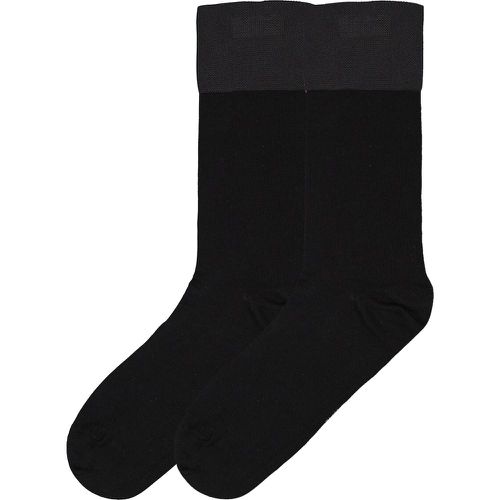 Pack of 2 Pairs of Crew Socks in Cotton Mix - Dim - Modalova