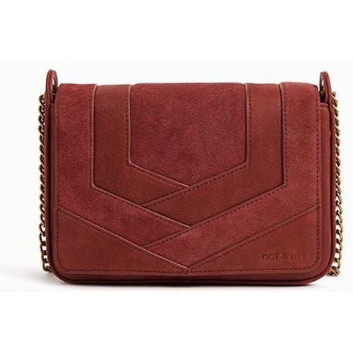 Capri Leather/Suede Flap Bag - NAT & NIN - Modalova