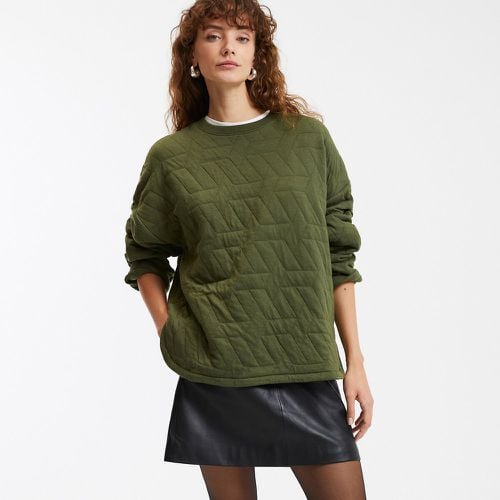 Quilted Crew Neck Sweatshirt - LA REDOUTE COLLECTIONS - Modalova