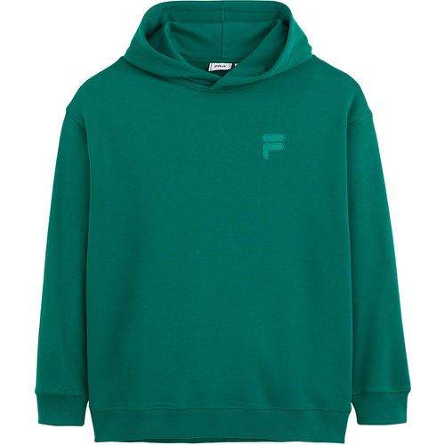 Cotton Mix Oversized Hoodie with Tone-On-Tone Logo - Fila - Modalova