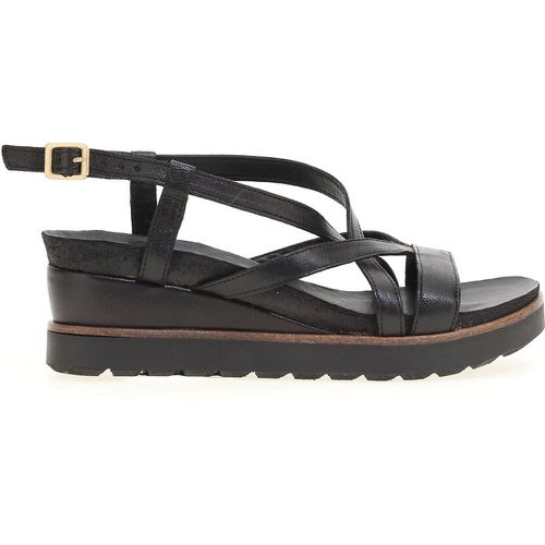 Leather Wedge Sandals - MJUS - Modalova